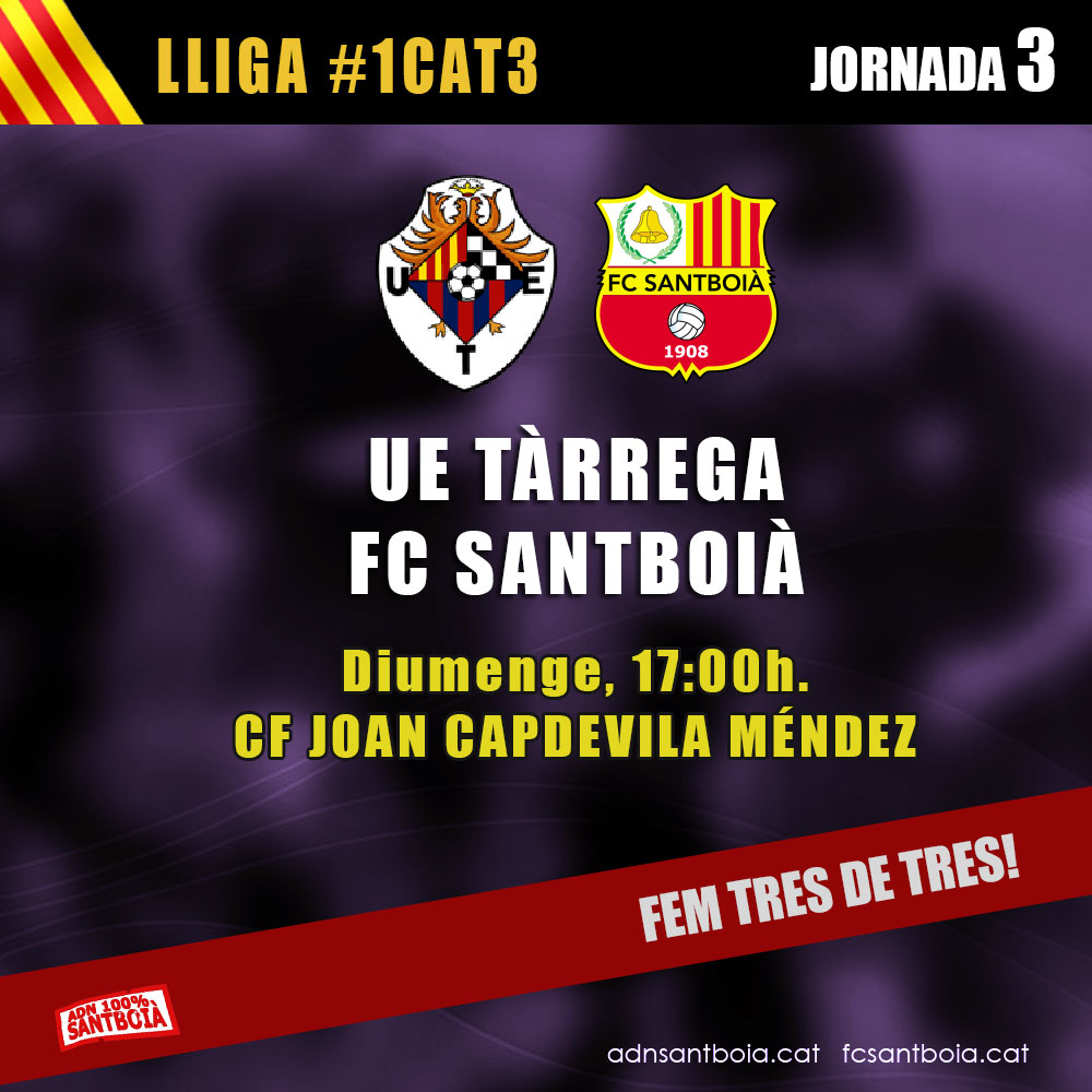 UE Tàrrega – FC Santboià