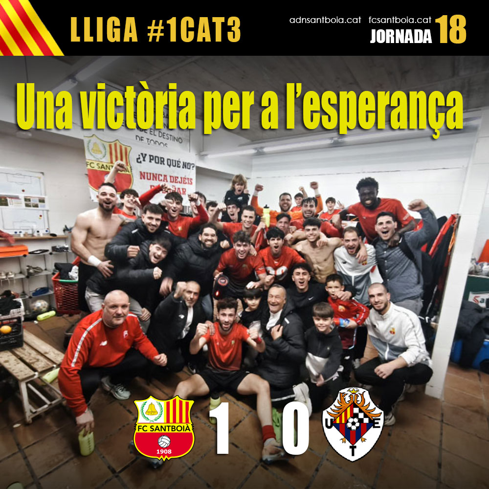 Una victòria per a l’esperança